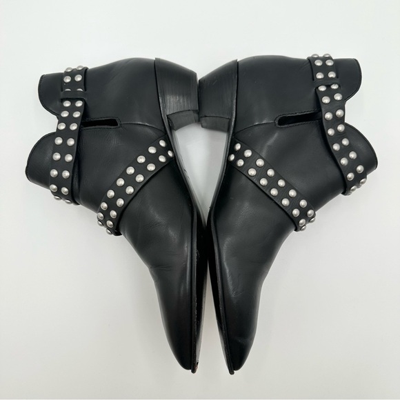 Marc by Marc Jacob’s Carroll Black Studded Ankle Booties - Picture 6 of 11